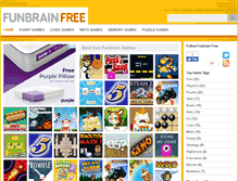 Tablet Screenshot of funbrainfree.com